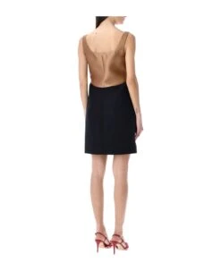 Valentino Garavani Two Tone Mini Dress -Italist Store 6acf8d951e20a38871948b43b44dbf13