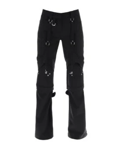 Off-White Cargo Pants In Wool Blend