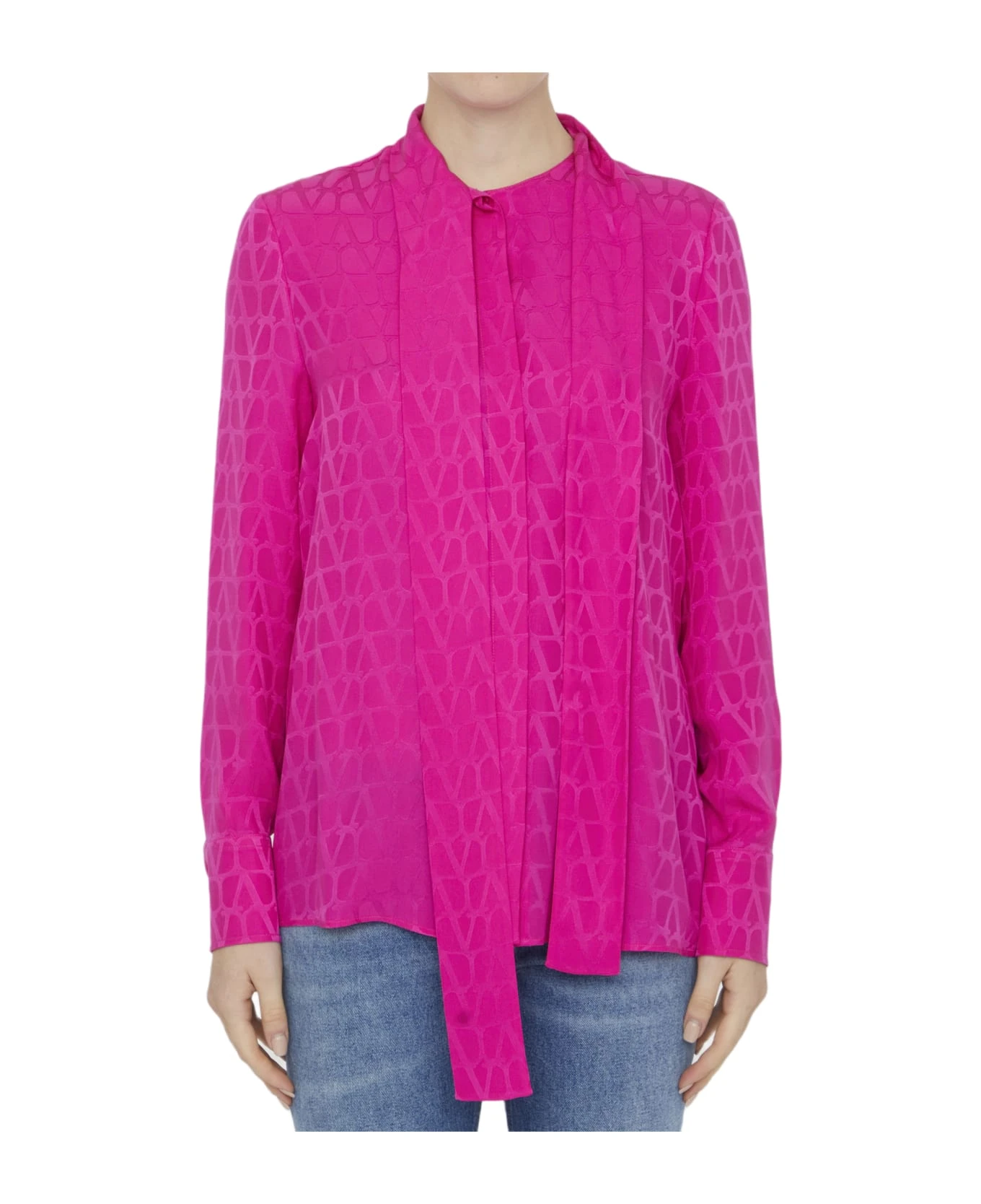 Valentino Garavani Toile Iconographe Jacquard Shirt 1 Valentino Garavani Toile Iconographe Jacquard Shirt