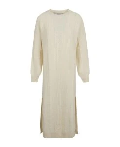 Golden Goose Idea Crewneck Long Dress