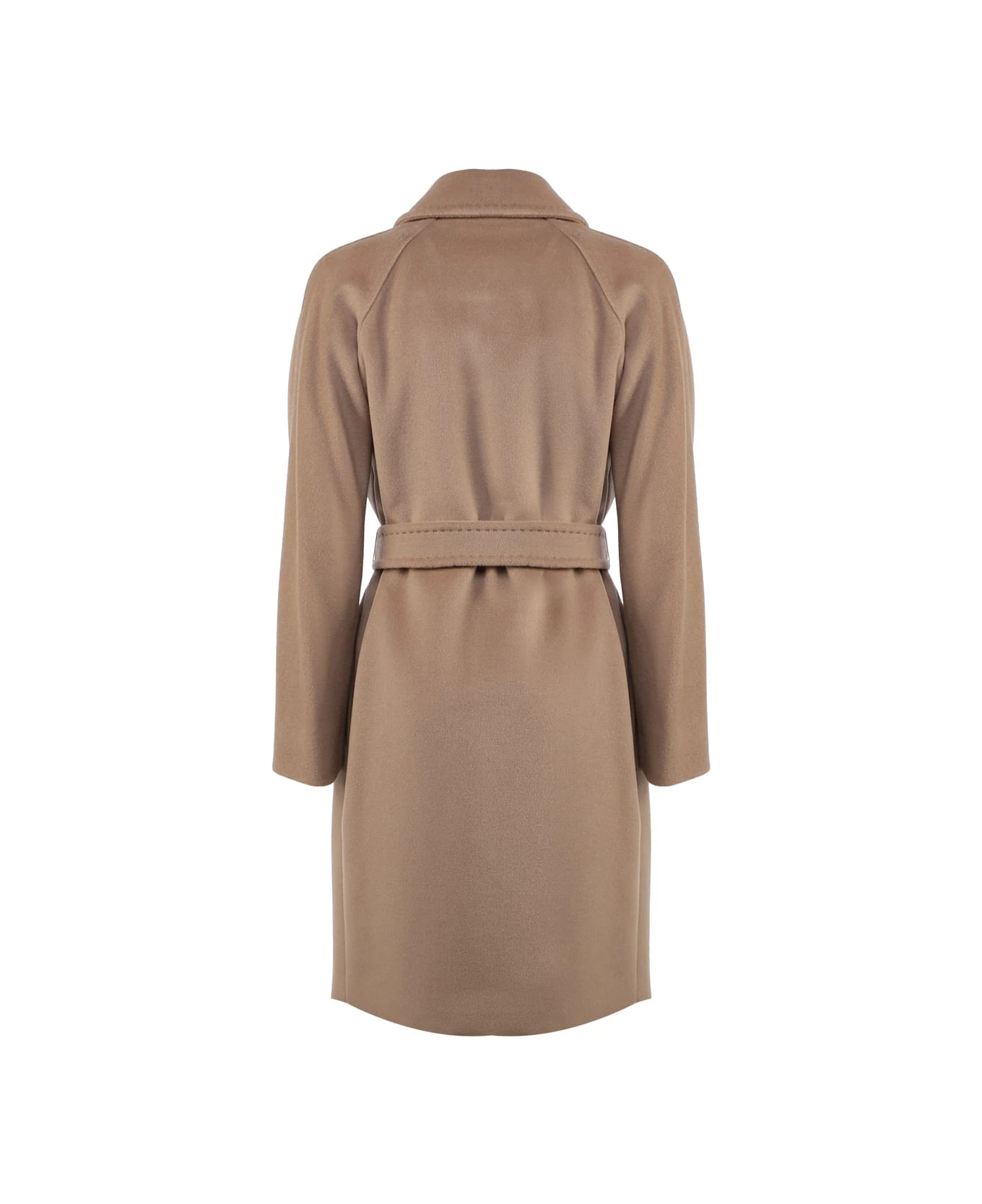 Max Mara Wool And Cashmere Wrap Coat 4 Max Mara Wool And Cashmere Wrap Coat - Image 4