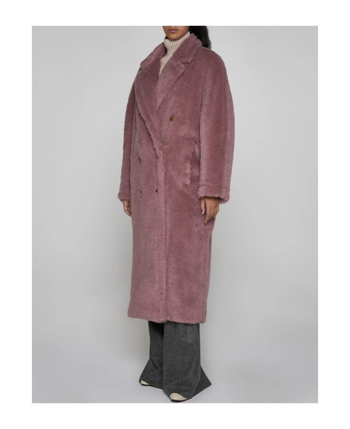 Max Mara Zitto Alpaca-blend Teddy Coat 2 Max Mara Zitto Alpaca-blend Teddy Coat - Image 2