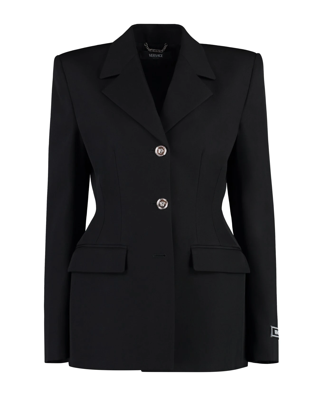 Versace Wool Single-breasted Blazer 1 Versace Wool Single-breasted Blazer