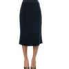 Dolce & Gabbana Cady Black Skirt