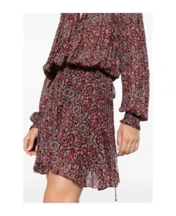 Multicolour Floral-print Minidress -Italist Store 707788a6b1c3e212ccd79ad6d62f7a40