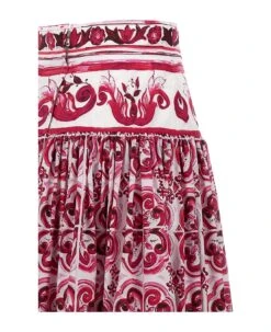 Dolce & Gabbana Long Maiolica Skirt -Italist Store 72689c641f41a7251ad5ba4b253eaa93