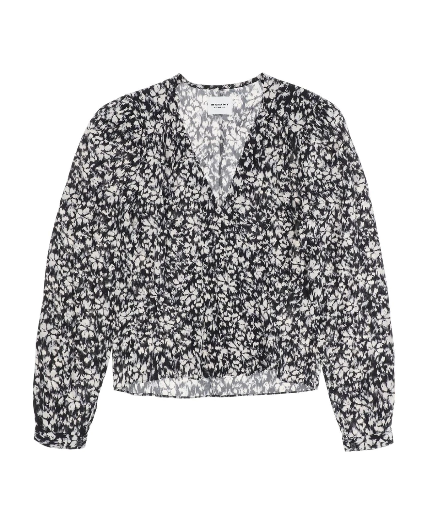 Eddy Floral Crepe Blouse 1 Eddy Floral Crepe Blouse