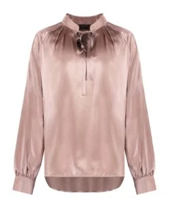 Max Mara Tamigi Silk Blouse With Bow