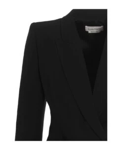 Alexander McQueen Asymmetrical Blazer Jacket 6 Alexander McQueen Asymmetrical Blazer Jacket -Italist Store 75fcf81e4406df3d5aa4139012eae814