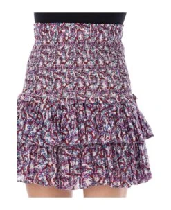 Floral Printed Ruffled Skirt -Italist Store 777457869b2a7d0e8a824c0f6809428b