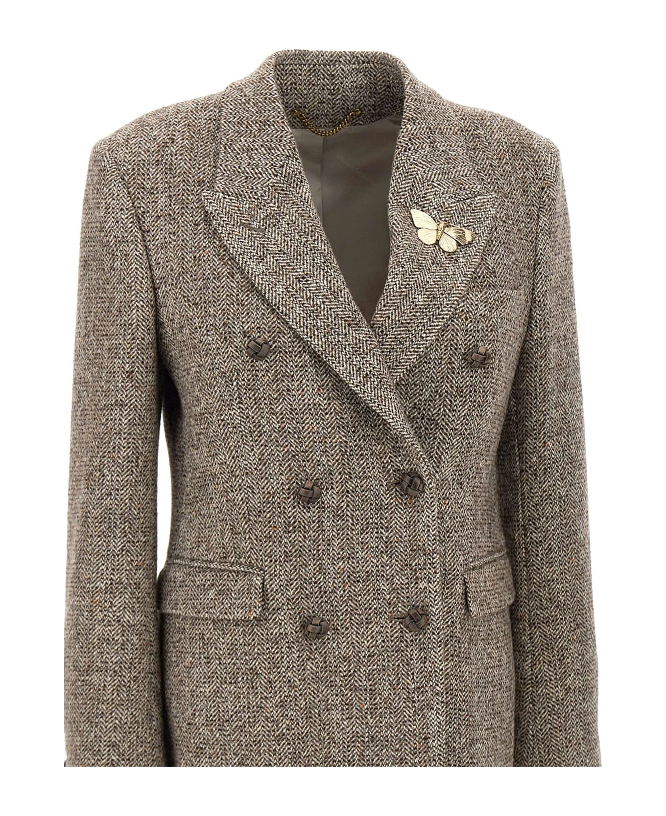 Golden Goose 'diva' Wool And Silk Blazer 2 Golden Goose 'diva' Wool And Silk Blazer - Image 2
