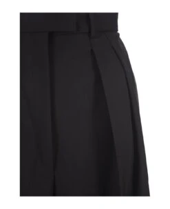 Max Mara Black Gessati Trousers 7 Max Mara Black Gessati Trousers -Italist Store 780f6ab2ac9788f3f62f034426083707