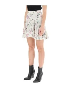 'saureena' Cotton Mini Skirt 7 'saureena' Cotton Mini Skirt -Italist Store 782234003ec8adce5ff05779f9764d12