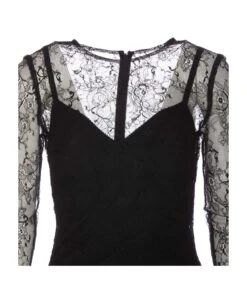 Dolce & Gabbana Chantilly Laces Fil Coupe' Longuette Dress 7 Dolce & Gabbana Chantilly Laces Fil Coupe' Longuette Dress -Italist Store 78b797bfd95c7bca4668fae6ca5c89a1