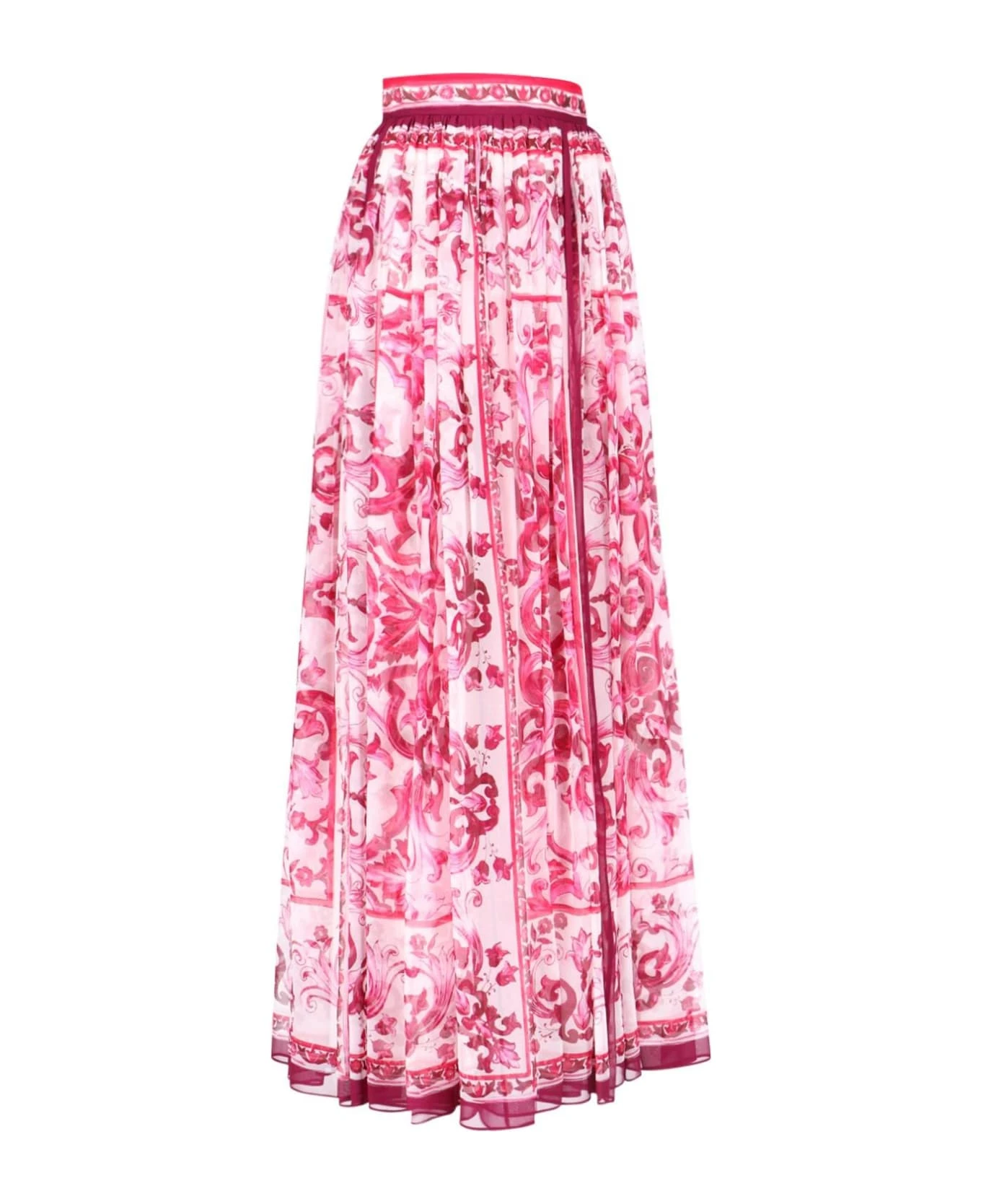 Dolce & Gabbana 'maiolica' Print Maxi Skirt 2 Dolce & Gabbana 'maiolica' Print Maxi Skirt - Image 2
