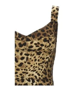 Dolce & Gabbana 'leopardo' Corset Dress -Italist Store 78de2b1e72c753bea50853869b14c8e6