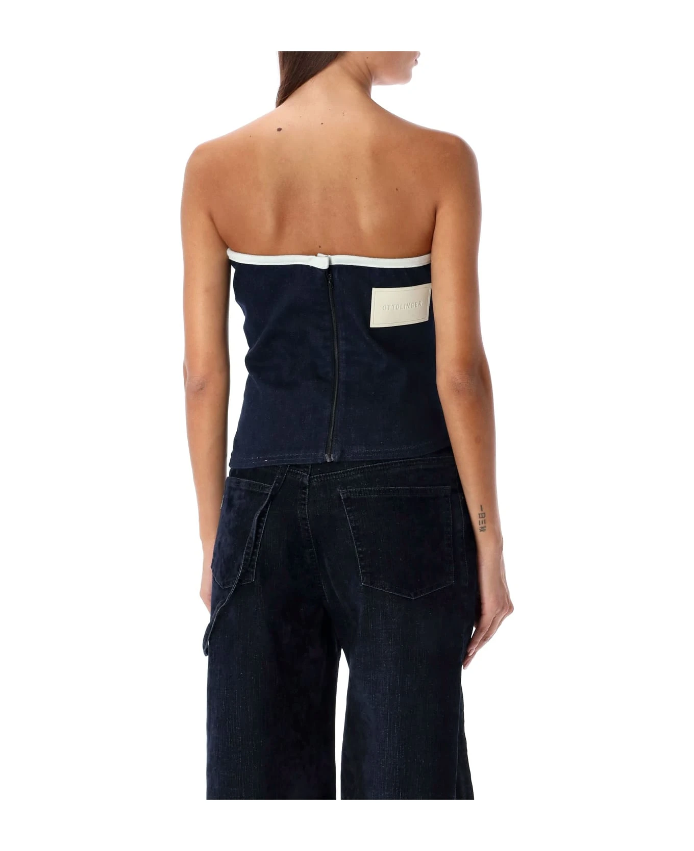 Triple Denim Corset 2 Triple Denim Corset - Image 2