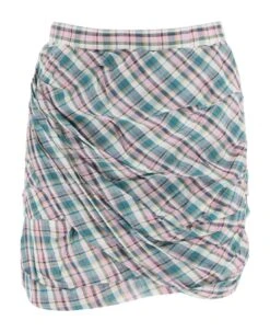 'birdy' Cotton Mini Skirt