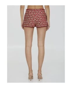 Valentino Garavani Valentino Iconographe Light Toile Short 7 Valentino Garavani Valentino Iconographe Light Toile Short -Italist Store 7a84a48d8f00dddb3eac667cb4944676