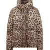 Dolce & Gabbana Leopard Down Jacket