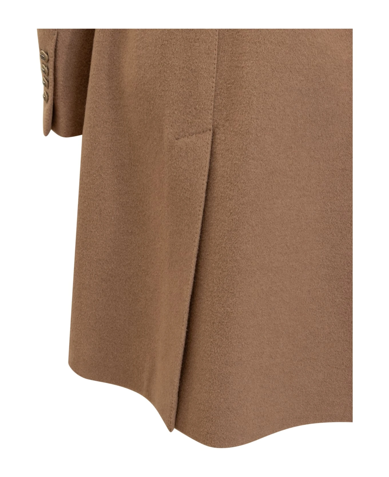 Dolce & Gabbana Camel Wool Coat 4 Dolce & Gabbana Camel Wool Coat - Image 4