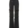 Off-White Black Virgin Wool Blend Cargo Pants