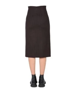 Alexander McQueen High Waisted Skirt -Italist Store 7f15228ec134414a34dbddb58a13d552