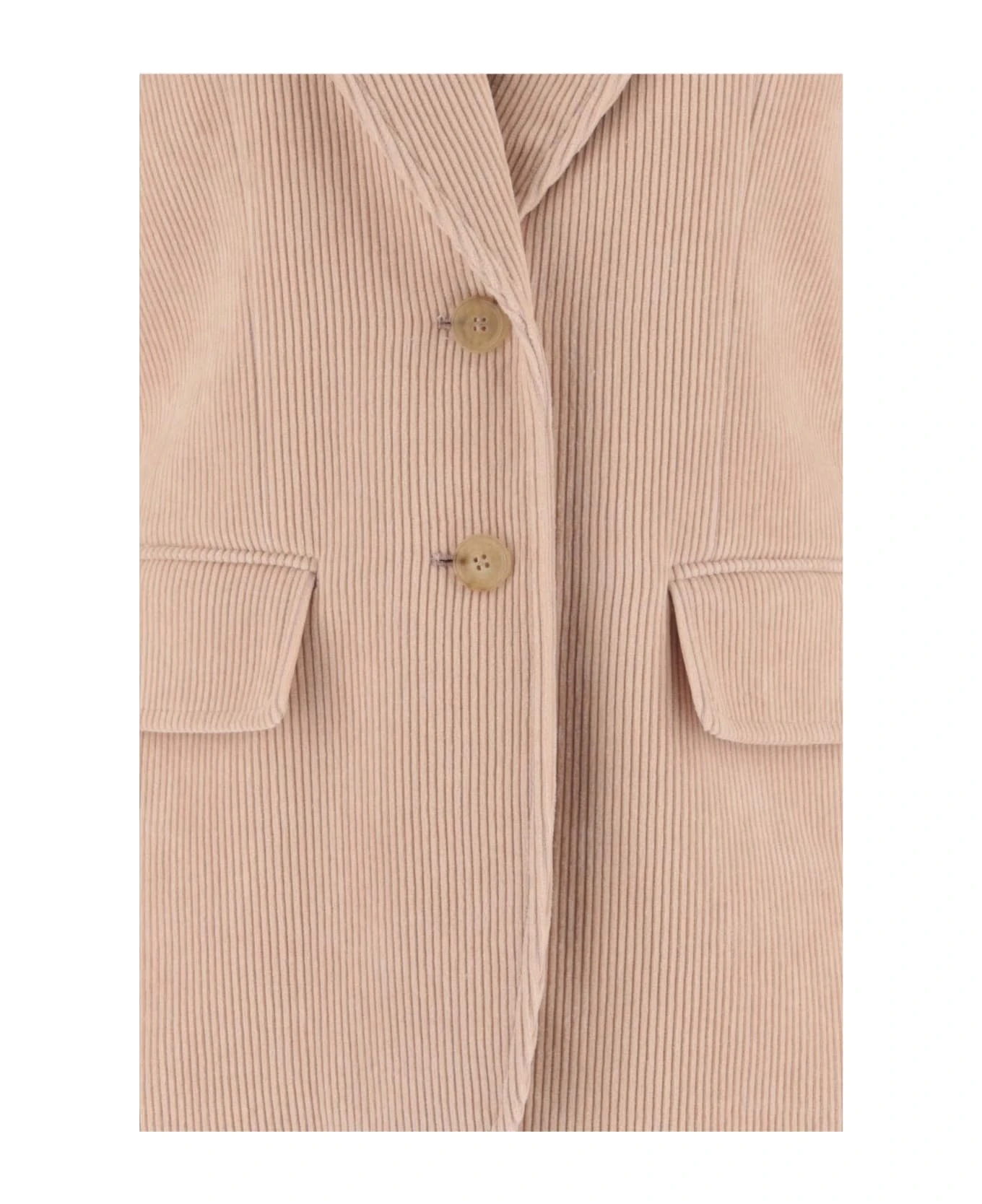 Chloé Single-breasted Cotton Jacket 3 Chloé Single-breasted Cotton Jacket - Image 3