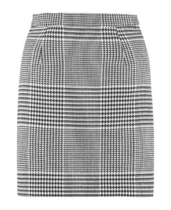 Off-White Prince-of-wales Checked Mini Skirt