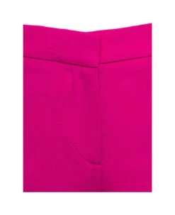Alexander McQueen Fuchsia Cigarette Pants With Welt Pocket In Viscose Blend Woman -Italist Store 81888c0625cfac3e9bc1be5c6d8f7b6d