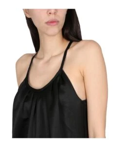 Wide Satin Jumpsuit -Italist Store 81c122c375d52d9a31a183e96dec7dbd