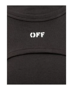 Off-White Off Long Dress -Italist Store 82e3a7f3fc9c9c0e6dde47547b169c54