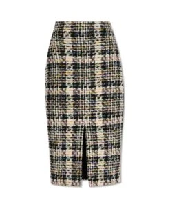 Alexander McQueen Tweed Skirt