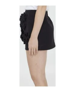 Dolce & Gabbana Ottoman Miniskirt With Flowers -Italist Store 84442ffd03179b270a98f2475c0d3516