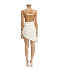 Jacquemus Asymmetric Lingerie Dress -Italist Store 85281aace7b6137f43b3c496a8b12790