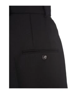 Max Mara Black Gessati Trousers 8 Max Mara Black Gessati Trousers -Italist Store 85a70f3b30da610077a6de88bb48a2d0