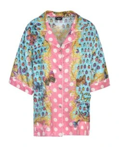 Versace Printed Short-sleeved Shirt