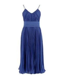 Max Mara Clarino Pleated Midi Dress