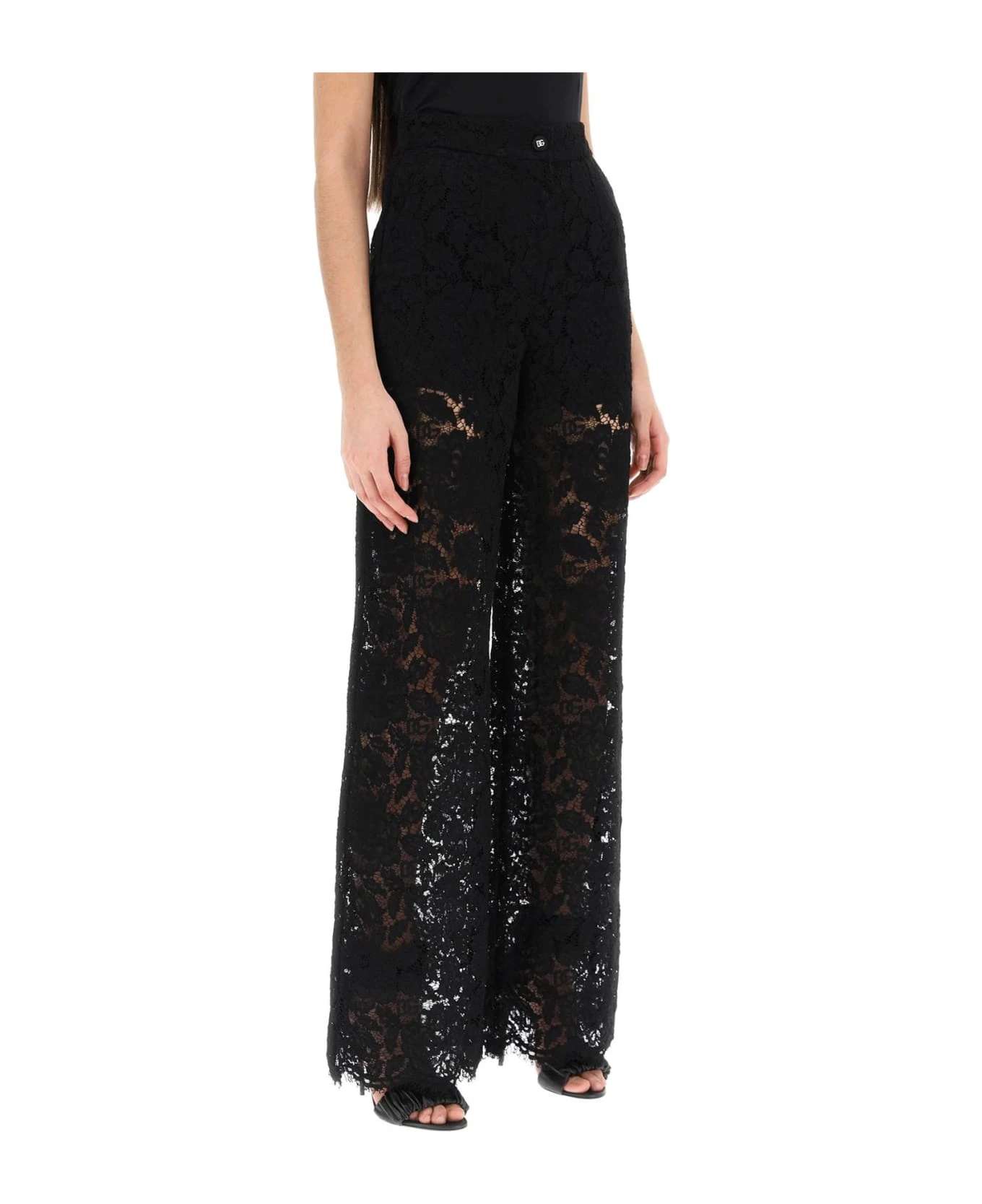Dolce & Gabbana Flared-leg Lace Pants 2 Dolce & Gabbana Flared-leg Lace Pants - Image 2