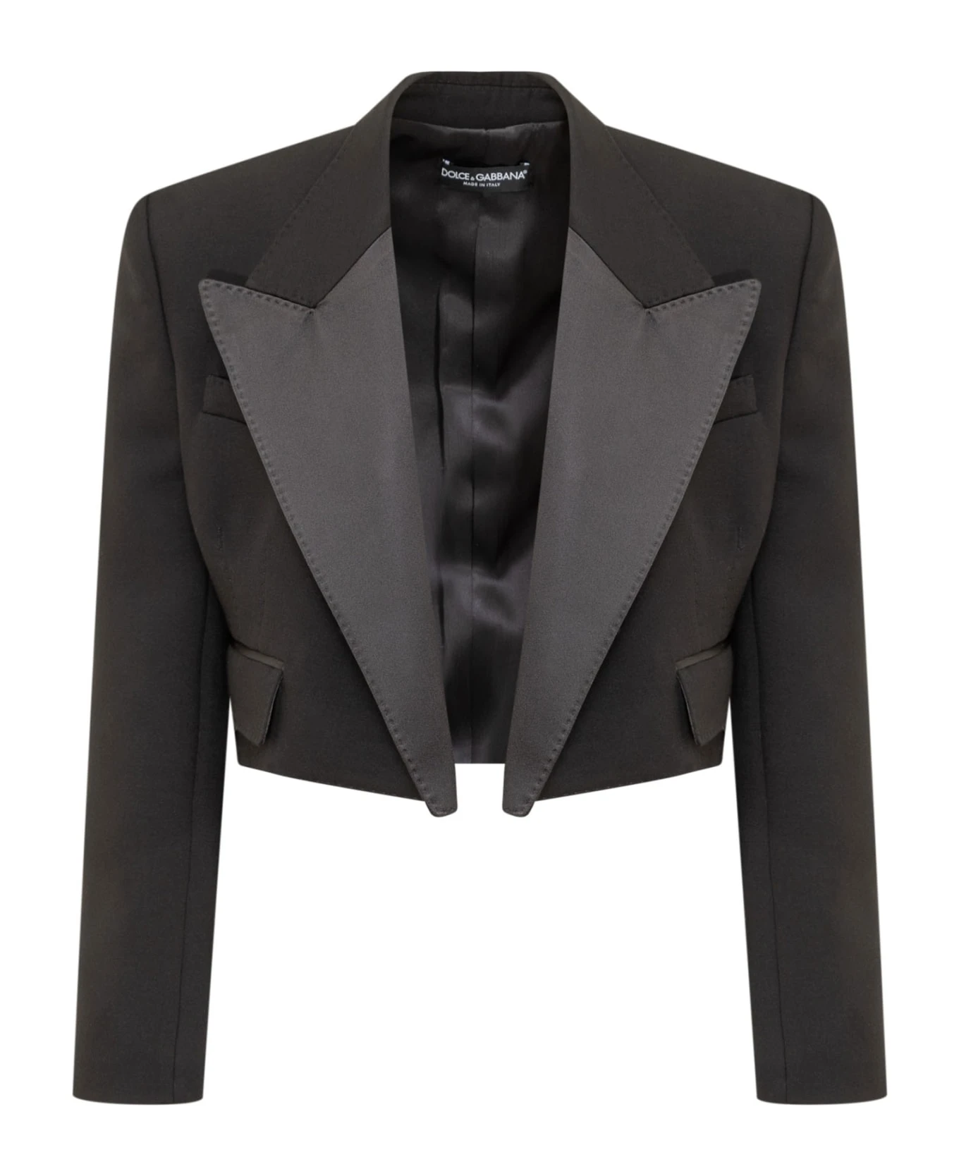 Dolce & Gabbana Cropped Blazer 1 Dolce & Gabbana Cropped Blazer
