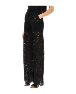 Dolce & Gabbana Flared-leg Lace Pants 7 Dolce & Gabbana Flared-leg Lace Pants -Italist Store 89c2e22d5ee72e49e46f8b426f62ac45