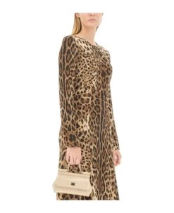 Dolce & Gabbana Cady Longuette Dress -Italist Store 8b1e64a235f816fc1bde2648f52c33b6