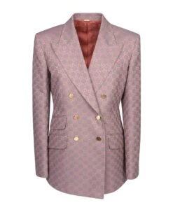 Gucci Gg Cotton Canvas Jacket