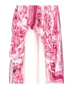 Dolce & Gabbana 'maiolica' Print Maxi Skirt