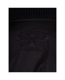 Off-White Ny Gab Bomber Black Black -Italist Store 8c061616e2e2ac1b6134019f05cad874