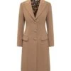 Dolce & Gabbana Camel Wool Coat