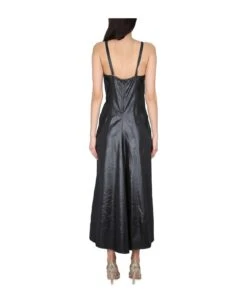 Maison Margiela Moiré Polyester Dress -Italist Store 8d2718c1cfce49475fcce9f7f1e3c53a