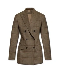 Max Mara 'sansone' Double-breasted Blazer