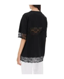 Dolce & Gabbana T-shirt With Lace Inserts 6 Dolce & Gabbana T-shirt With Lace Inserts -Italist Store 8dee2db3159c4d7081ee25fed4b3db99