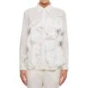 Comme Des Garcons Rouched Long Sleeve Shirt